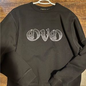 New OVO crew sweater black